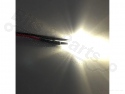 LED 5mm Wit Helder voorbedraad voor 5V-12V